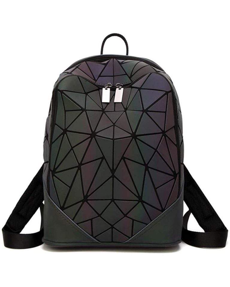 Geometric Iridescent Backpack