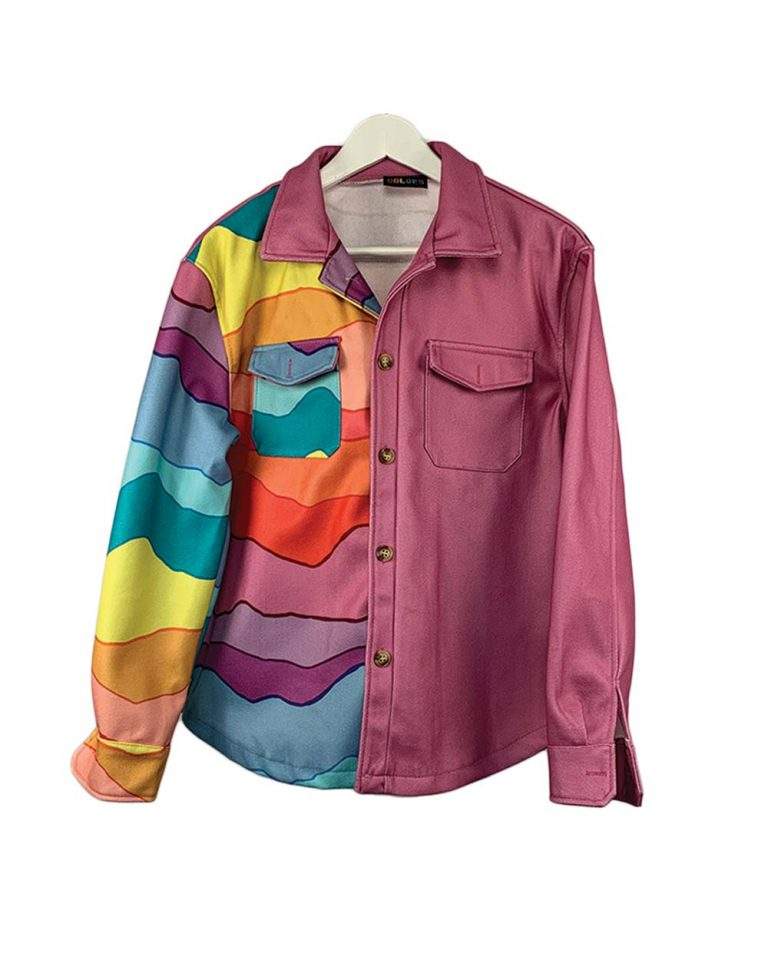 Printed Abstract Overshirt