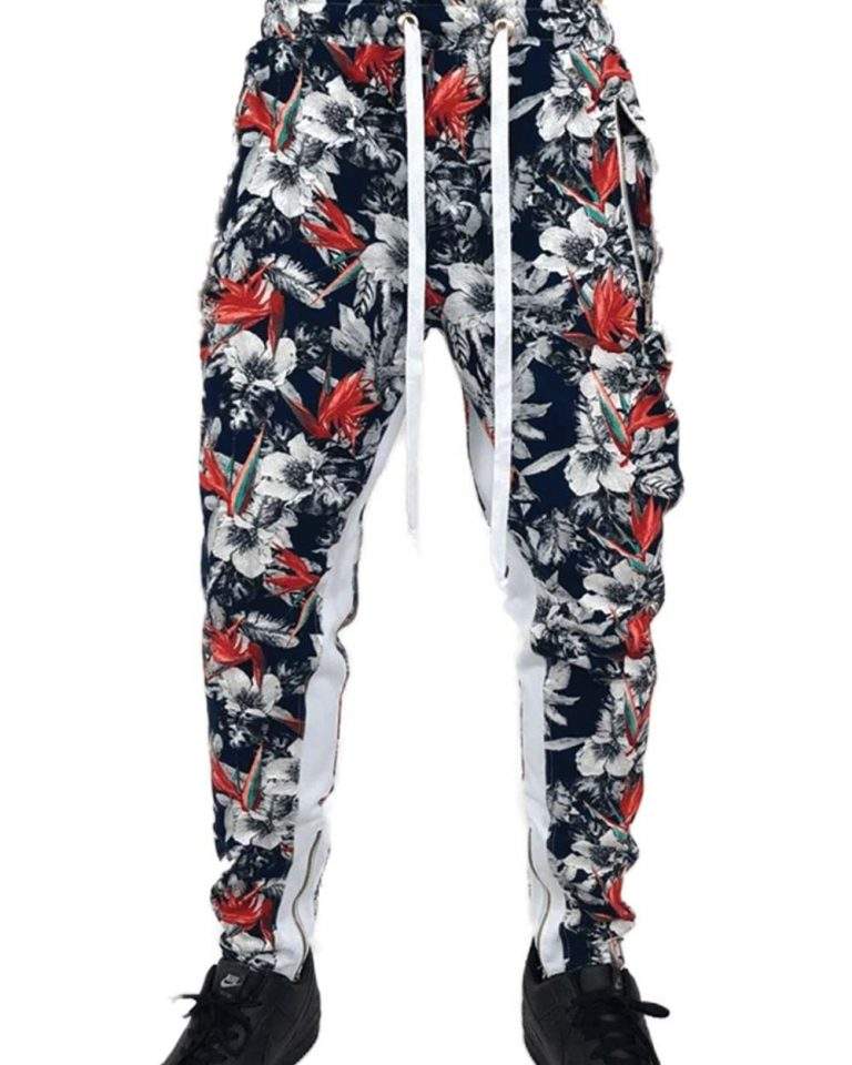 Printed Track Pants