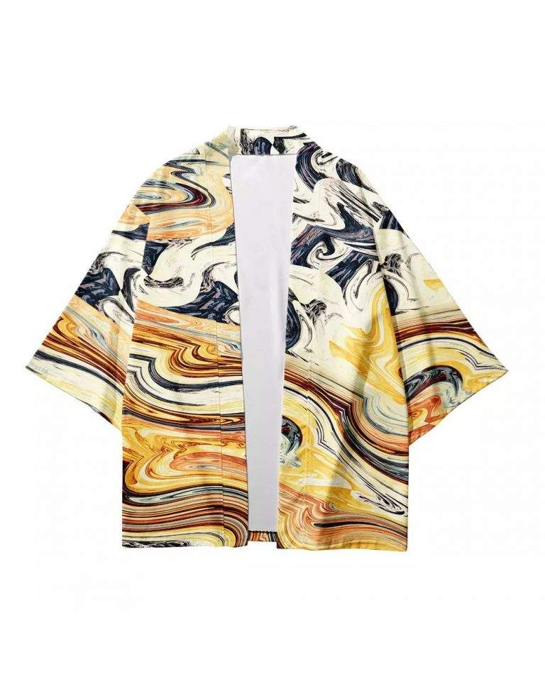 Printed Kimono
